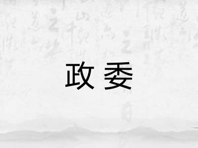 政委