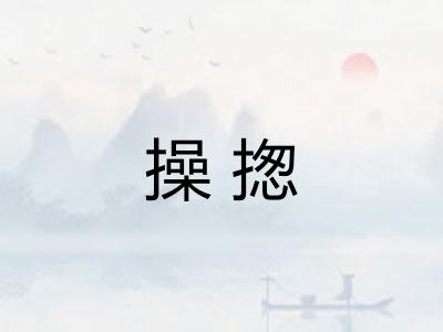 操揔