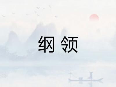 纲领