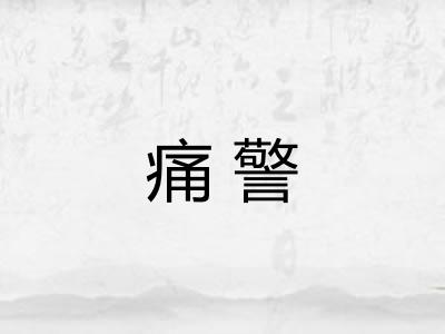 痛警