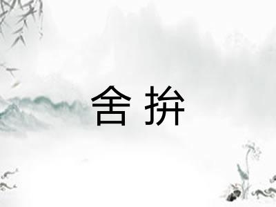 舍拚