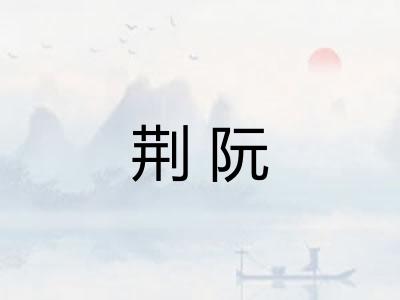 荆阮