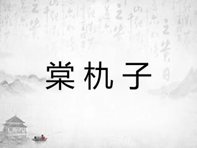 棠朹子