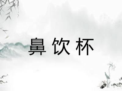 鼻饮杯