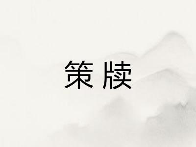 策牍