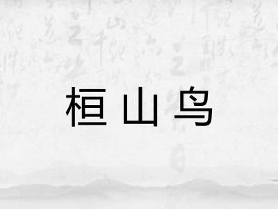 桓山鸟