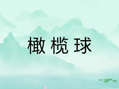 橄榄球