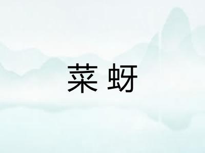 菜蚜