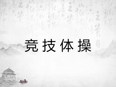 竞技体操