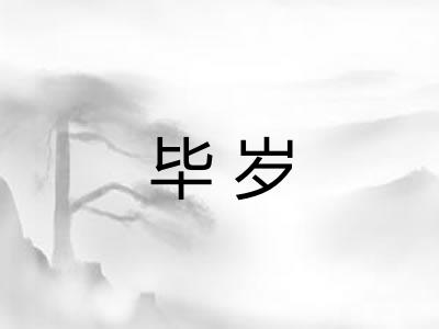毕岁