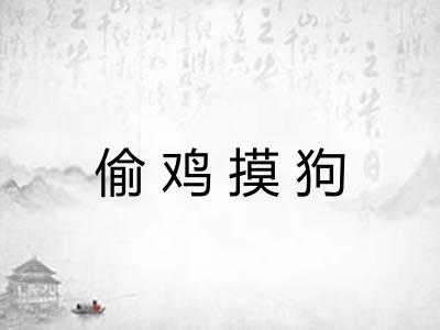 偷鸡摸狗