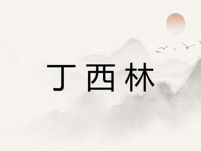 丁西林