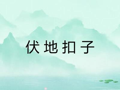 伏地扣子
