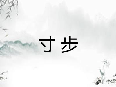 寸步