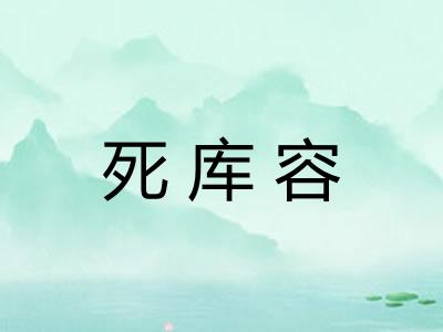 死库容