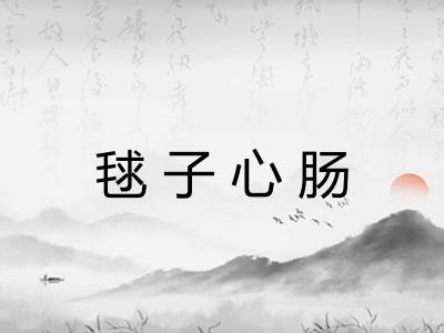 毬子心肠 毬子心肠