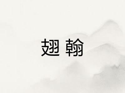 翅翰