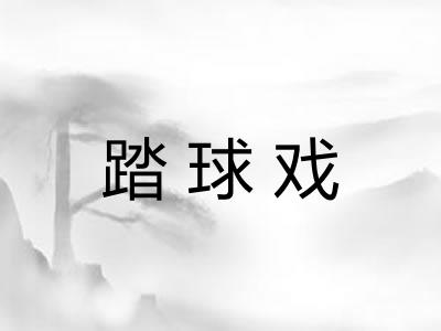 踏球戏