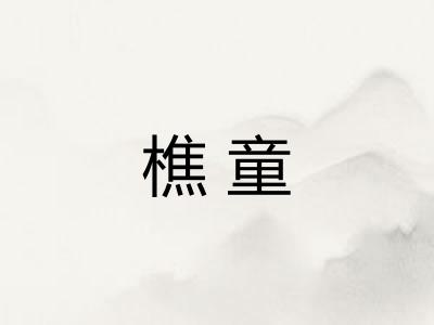 樵童