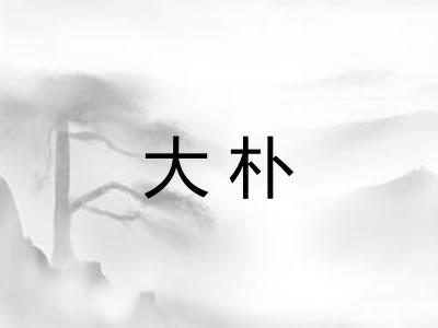 大朴