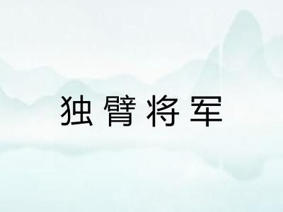 独臂将军