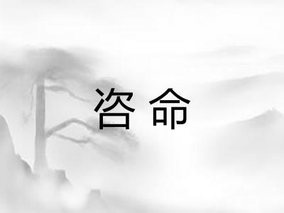 咨命