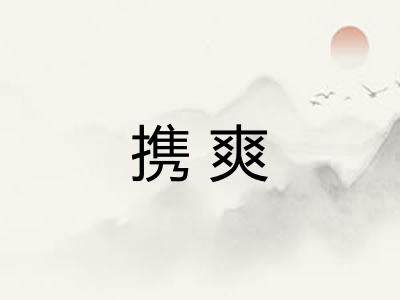 携爽