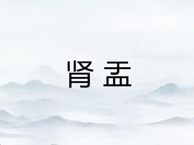 肾盂