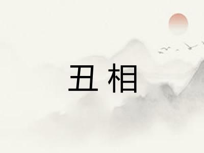 丑相