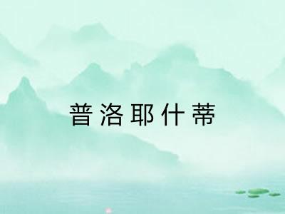 普洛耶什蒂