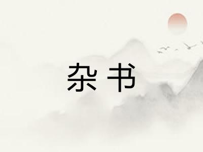 杂书