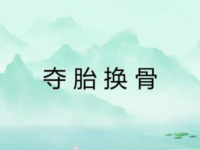 夺胎换骨
