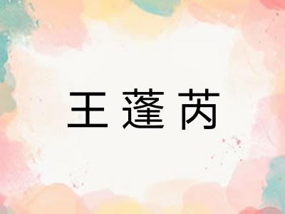 王蓬芮