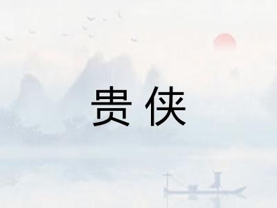 贵侠