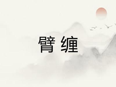 臂缠