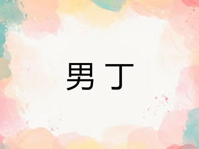男丁