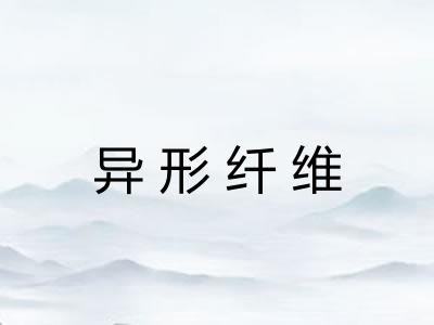 异形纤维
