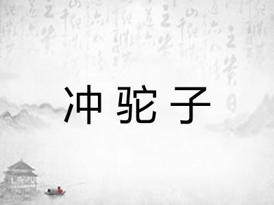冲驼子