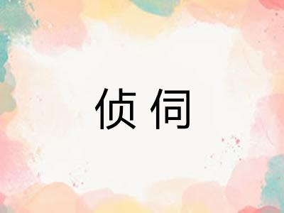 侦伺
