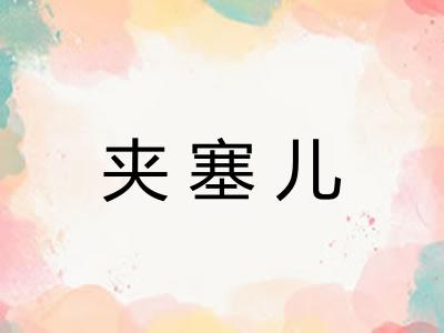夹塞儿