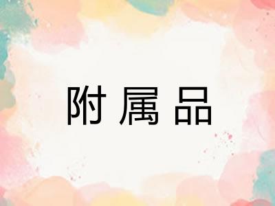 附属品