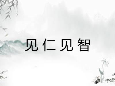 见仁见智