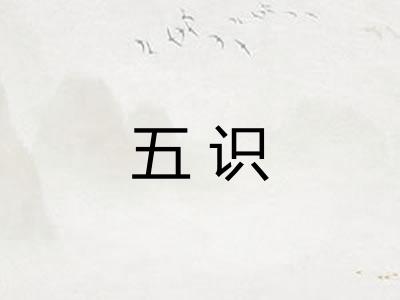 五识