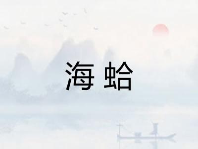 海蛤