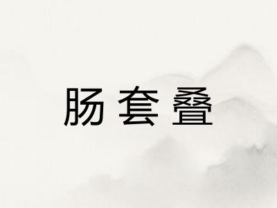 肠套叠