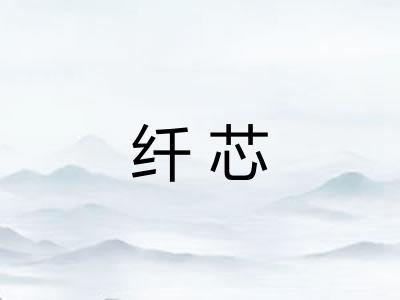 纤芯