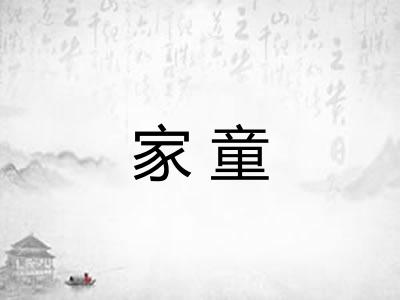 家童
