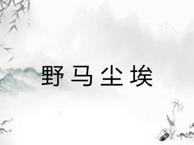 野马尘埃