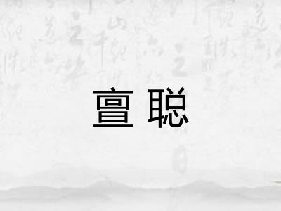 亶聪