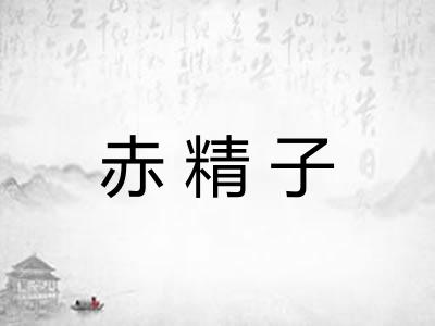 赤精子